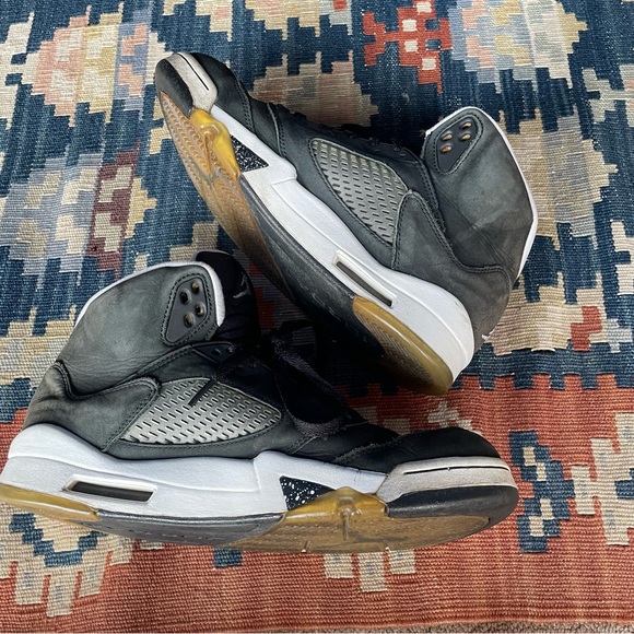 Air Jordan 5 Retro Oreo Moonlight Sneaker Trainers High Top - Picture 8 of 9